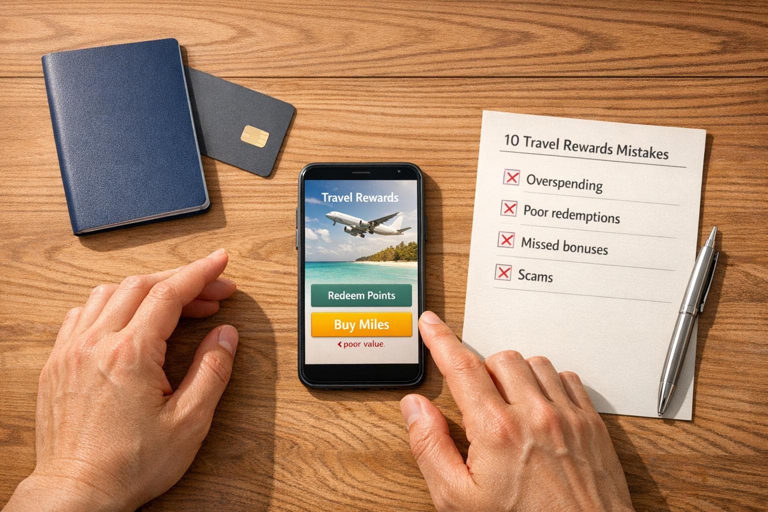 10 Mistakes to Avoid with Travel Rewards